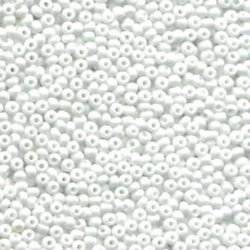 Preciosa 8/0 Rocaille Seed Beads - SB8-03050M - Chalk Matte