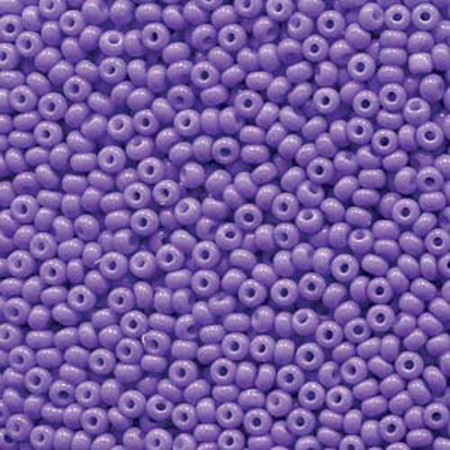 Preciosa 8/0 Rocaille Seed Beads - SB8-03623 - Opaque Plum Sol Gel