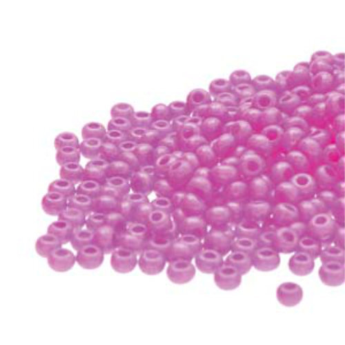Preciosa 8/0 Rocaille Seed Beads - SB8-16177 - Opaque Dyed Pink