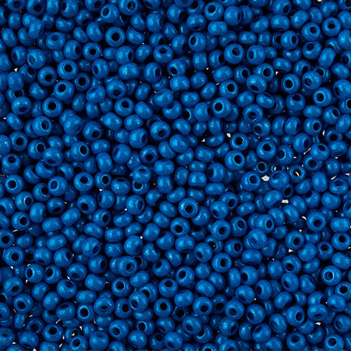 Preciosa 8/0 Rocaille Seed Beads - SB8-16A38 - Blue - Terra Intensive