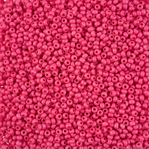 Preciosa 8/0 Rocaille Seed Beads - SB8-16A77M - Matte Rose - Terra Intensive