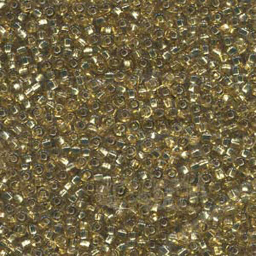 Preciosa 8/0 Rocaille Seed Beads - SB8-17020 - Silver Lined Straw Gold