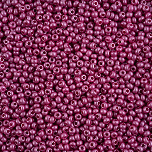Preciosa 8/0 Rocaille Seed Beads - SB8-22013 - Chalk Purple - PermaLux