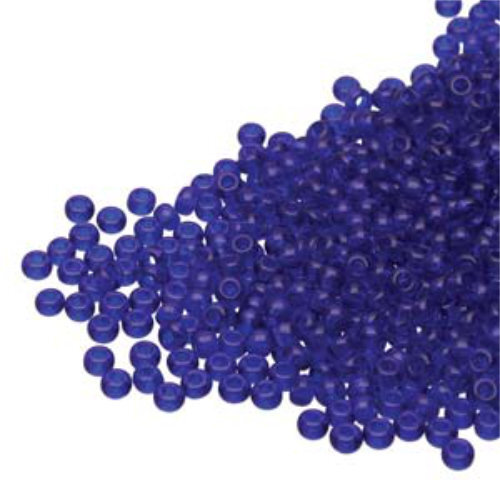 Preciosa 8/0 Rocaille Seed Beads - SB8-30100 - Dark Sapphire