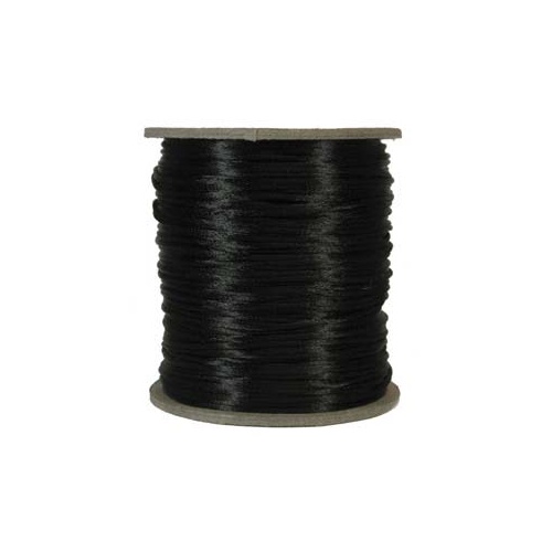 1mm Black Rattail Cord
