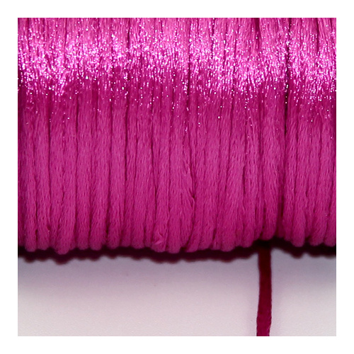 1.5mm Fuchsia Satin Cord
