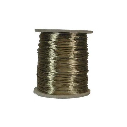 2mm Coffee Rattail Cord