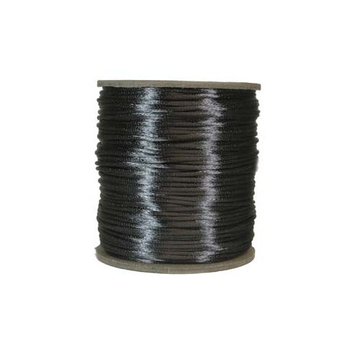2mm Dark Grey Rattail Cord