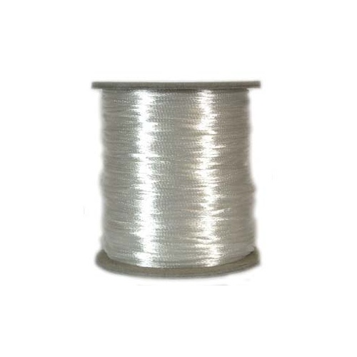 2mm White Rattail Cord