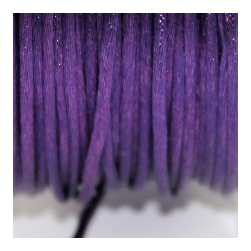 2.5mm Violet Satin Cord