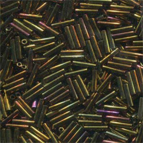 Miyuki 6mm Slender Bugle Bead - SLB136-462 - Metallic Gold Violet