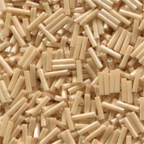 Miyuki 6mm Slender Bugle Bead - SLB136-593 - Dark Beige Ceylon