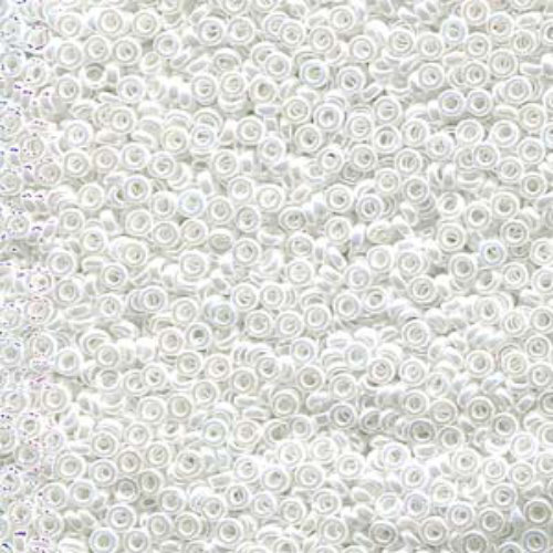 Miyuki 2.2mm Spacer Bead - SPR2-420 - White Pearl Ceylon