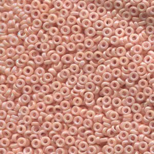 Miyuki 2.2mm Spacer Bead - SPR2-596 - Semi Matte Opaque Salmon