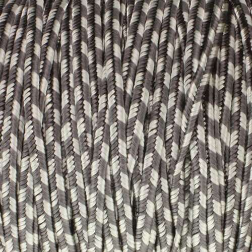 3mm Smog Linen Stripe Rayon Soutache - ST1030