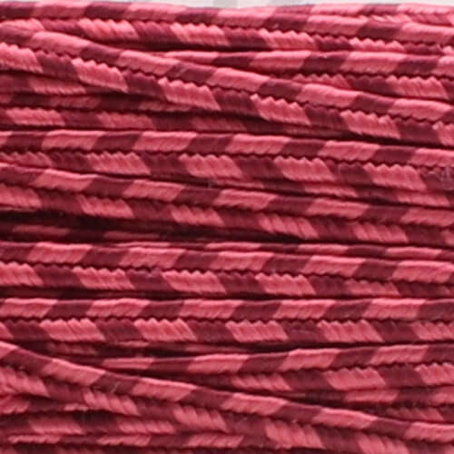 3mm Rose Merlot Stripe Rayon Soutache - ST1190