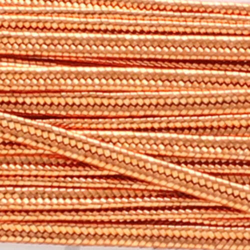 3mm Copper Metallic Rayon Soutache - ST1200