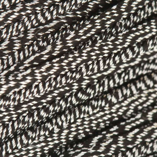 2.5mm Metallic Antique Silver Italian Luxury Acetate Soutache - ST3125