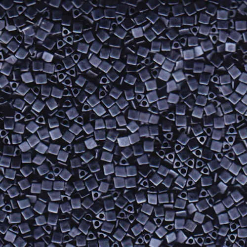 Miyuki 10/0 Sharp Triangle Bead - STR10-2001 - Matte Gunmetal