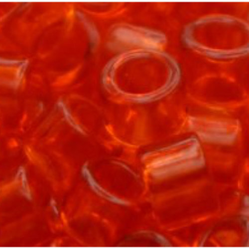 11/0 Aiko Beads - Transparent Light Siam Ruby - TA-01-0005
