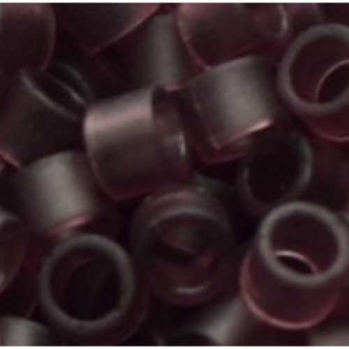11/0 Aiko Beads - Transparent-Frosted Amethyst - TA-01-0006CF