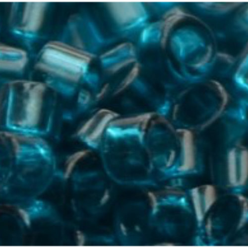 11/0 Aiko Beads - Transparent Capri Blue - TA-01-0007BD