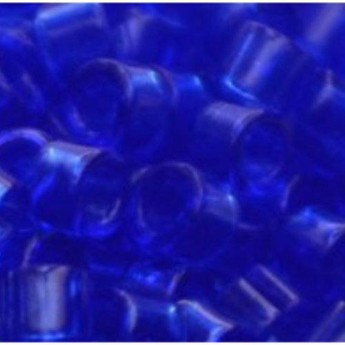 11/0 Aiko Beads - Transparent Cobalt - TA-01-0008