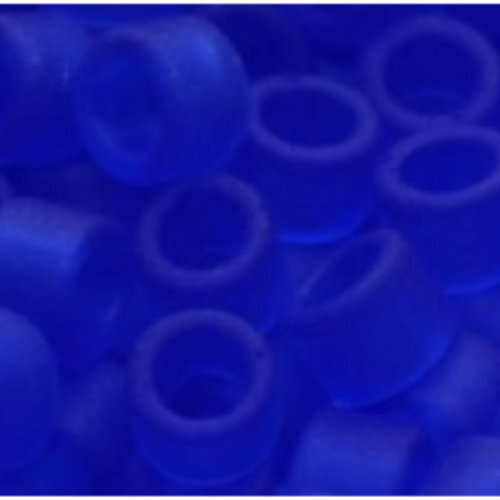 11/0 Aiko Beads - Transparent-Frosted Dark Sapphire - TA-01-0008F - 4gm Pack