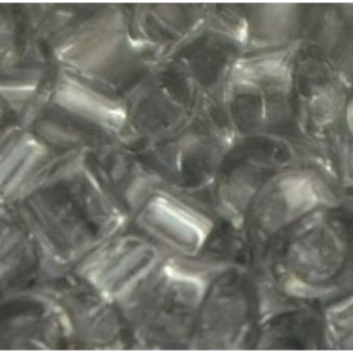 11/0 Aiko Beads - Transparent Black Diamond - TA-01-0009