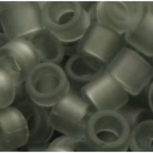 11/0 Aiko Beads - Transparent-Frosted Gray - TA-01-0009BF