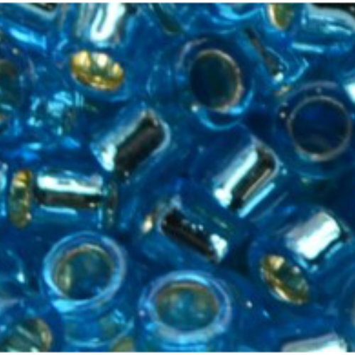 11/0 Aiko Beads - Silver-Lined Dark Aqua - TA-01-0023B