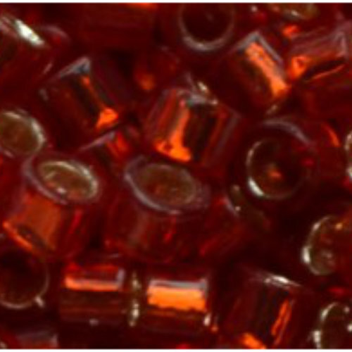 11/0 Aiko Beads - Silver-Lined Siam Ruby - TA-01-0025B
