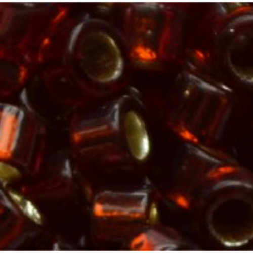 11/0 Aiko Beads - Silver-Lined Garnet - TA-01-0025D
