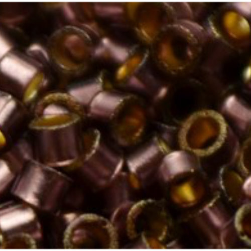 11/0 Aiko Beads - Silver-Lined Frosted Medium Amethyst - TA-01-0026BF - 4gm Pack