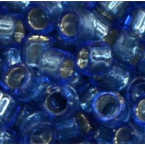 11/0 Aiko Beads - Silver-Lined Sapphire - TA-01-0035