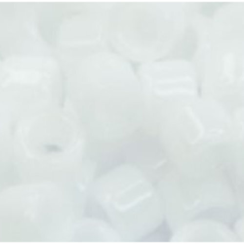11/0 Aiko Beads - Opaque White - TA-01-0041 - 4gm Pack