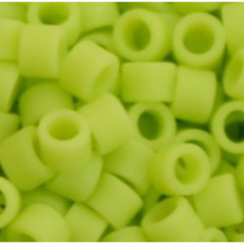 11/0 Aiko Beads - Opaque-Frosted Sour Apple - TA-01-0044F