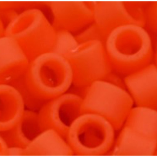 11/0 Aiko Beads - Opaque-Frosted Sunset Orange - TA-01-0050F