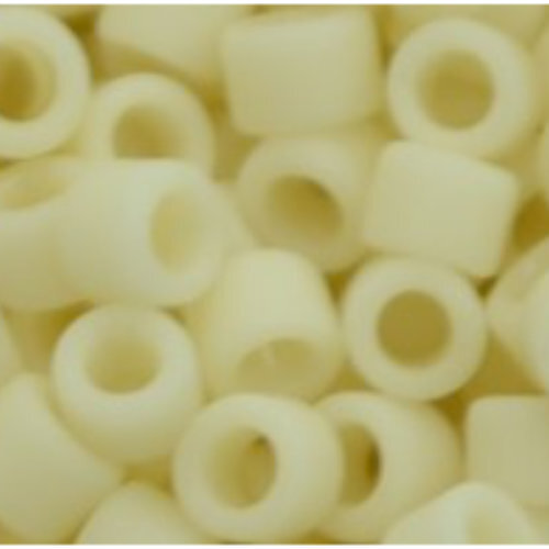 11/0 Aiko Beads - Opaque-Frosted Light Beige - TA-01-0051F