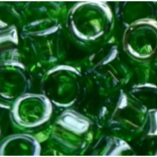 11/0 Aiko Beads - Transparent-Lustered Grass Green - TA-01-0108B