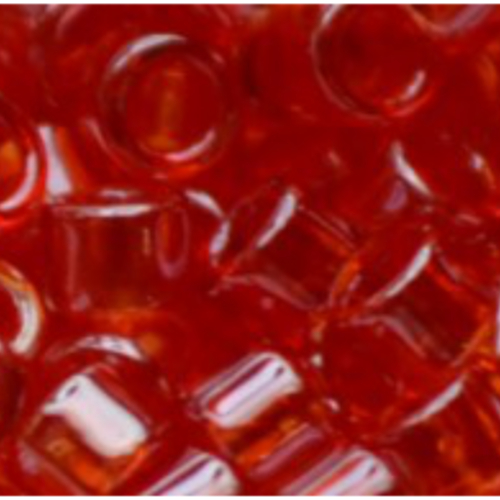 11/0 Aiko Beads - Transparent-Lustered Light Siam Ruby - TA-01-0109