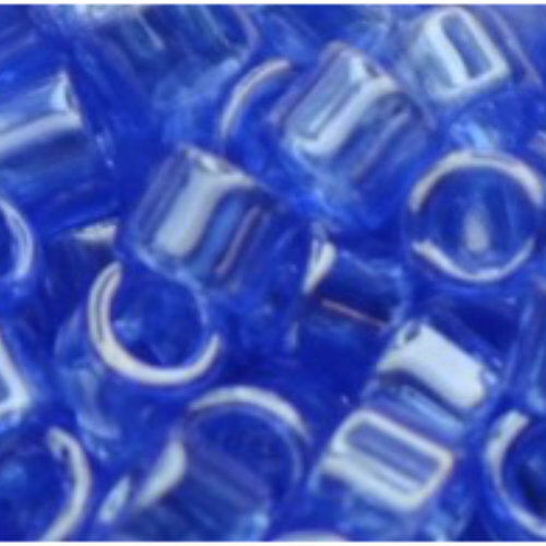 11/0 Aiko Beads - Transparent-Lustered Sapphire - TA-01-0117