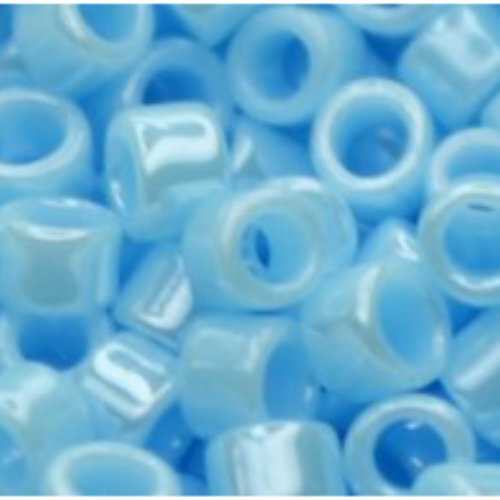 11/0 Aiko Beads - Opaque-Lustered Baby Blue - TA-01-0124B