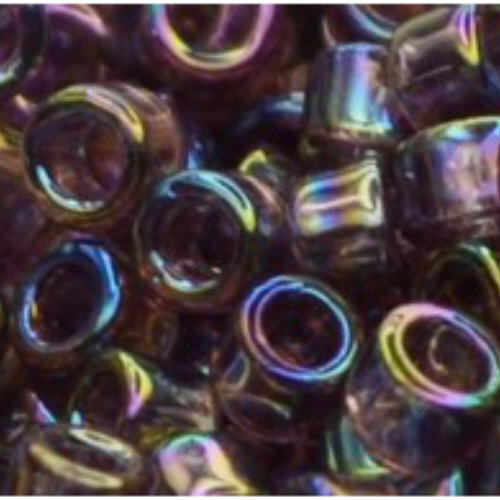 11/0 Aiko Beads - Transparent Rainbow Medium Amethyst - TA-01-0166B