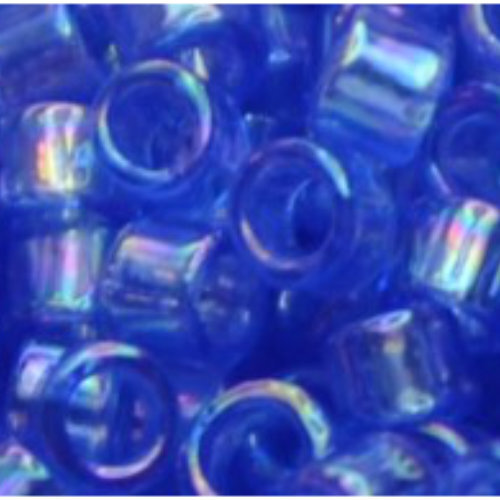 11/0 Aiko Beads - Transparent-Rainbow Sapphire - TA-01-0178