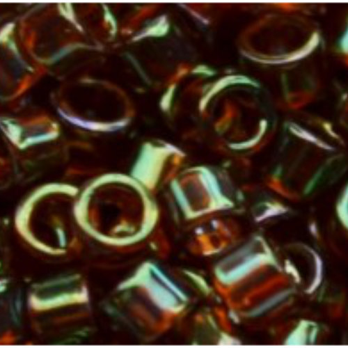 11/0 Aiko Beads - Gold-Lustered Rust - TA-01-0330