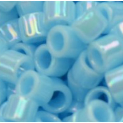 11/0 Aiko Beads - Opaque-Rainbow Blue Turquoise - TA-01-0403