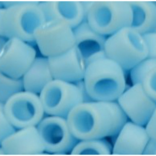 11/0 Aiko Beads - Opaque-Rainbow Matte Blue Turquoise - TA-01-0403F