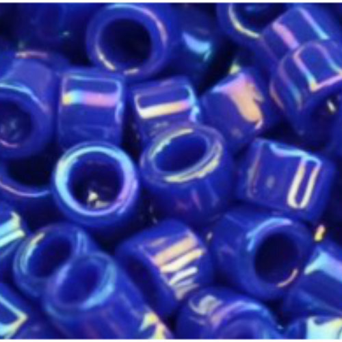 11/0 Aiko Beads - Opaque-Rainbow Navy Blue - TA-01-0408