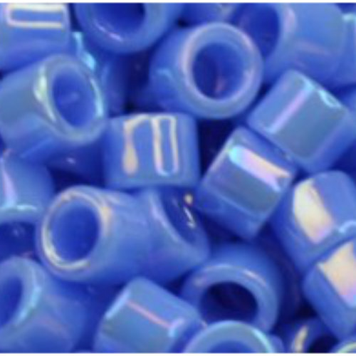 11/0 Aiko Beads - Opaque-Rainbow Periwinkle - TA-01-0408L